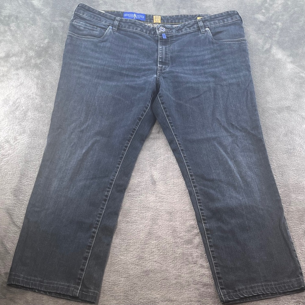 Meyer M5 Regular Fit Dark Wash Blue Denim Jeans Mens 44/32 9-6209/19